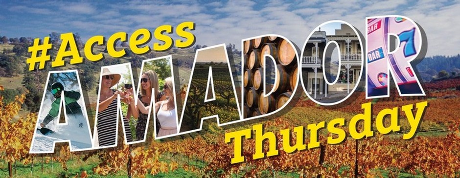 Access Amador Thursday - Banner